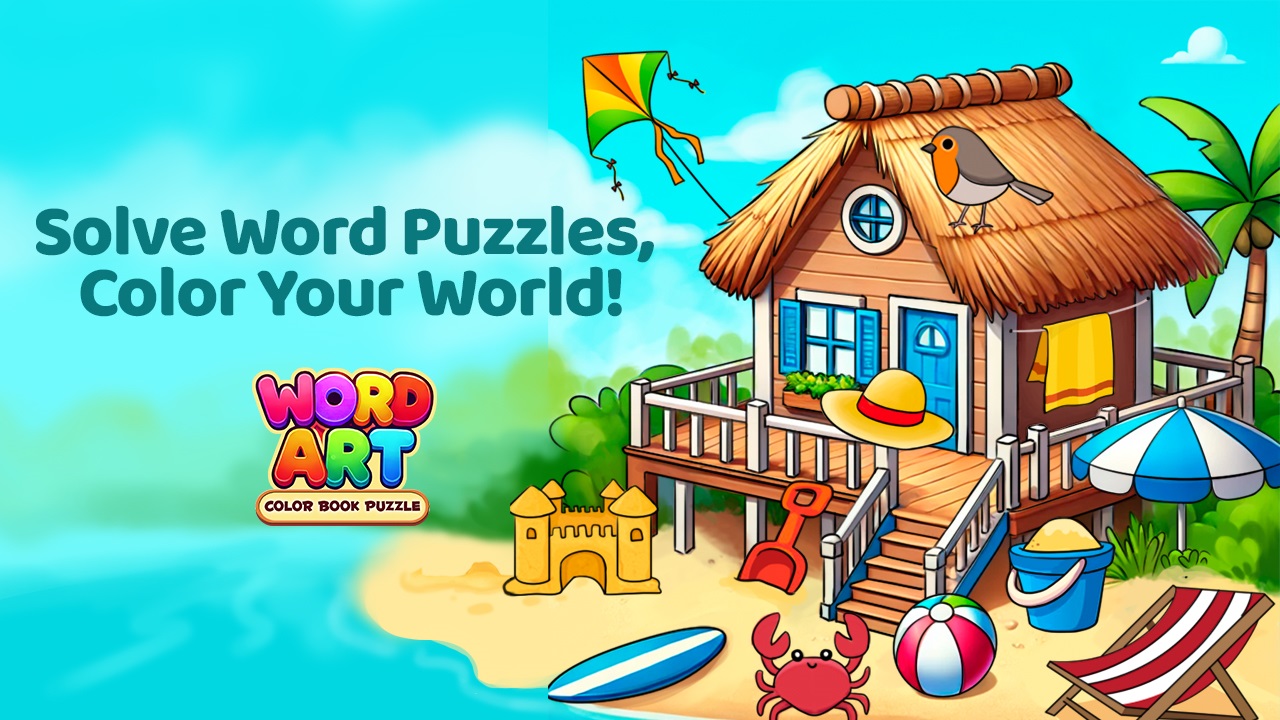 Word Art – Color Book Puzzle